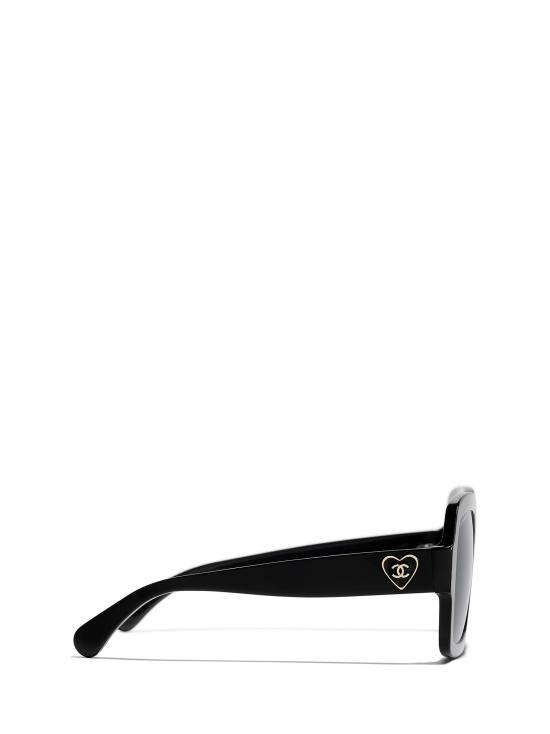 26FW 샤넬 선글라스 CH5479 C501S4 BLACK - CHANEL