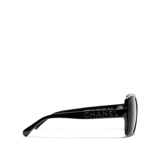 26FW 샤넬 선글라스 CH5408 C888T8 BLACK - CHANEL