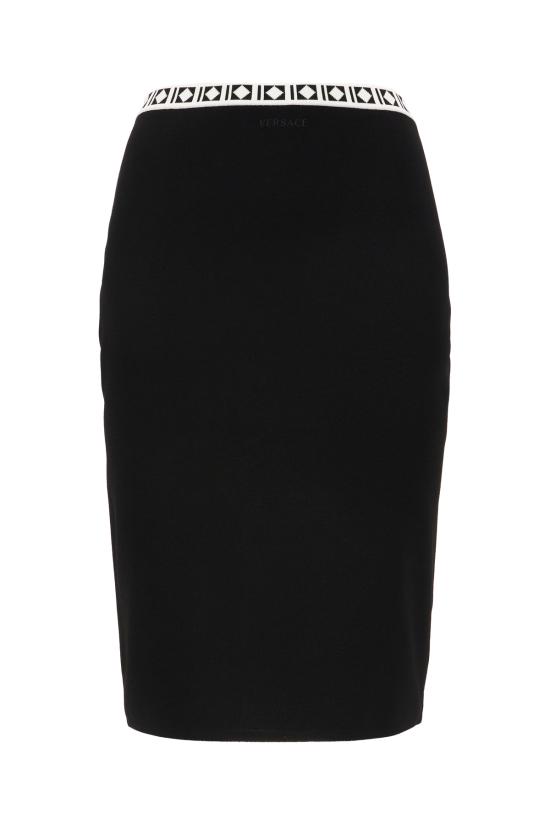 26FW 베르사체 스커트 10257741A18357 1B000 BLACK