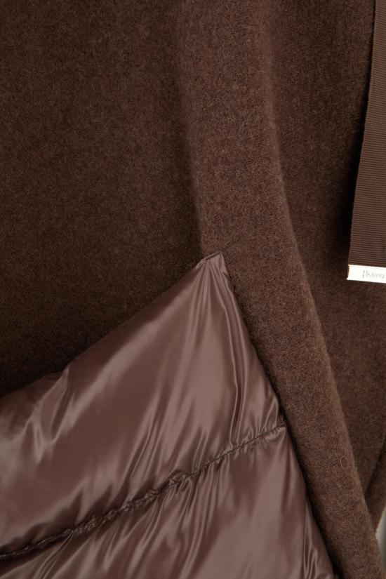 26FW 에르노 퀼티드 포켓 판초 GC00066DR33395 8810 FONDENTE - HERNO