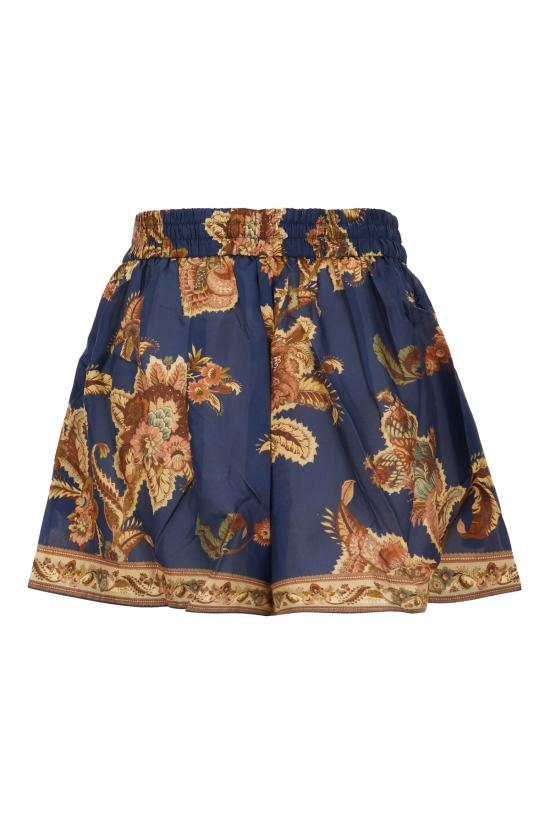 26FW 짐머만 숏팬츠 3497ASS261 NJCO NAVY JACOBEAN - ZIMMERMANN