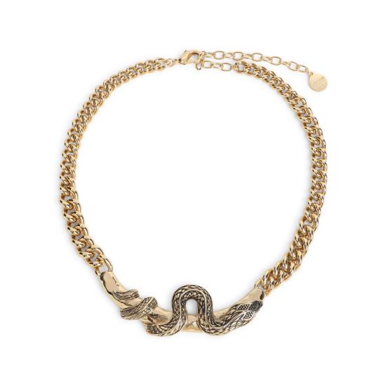 26FW 로베르토 카발리 목걸이/팬던트 WKG013 AM001 00139 OLD GOLD - ROBERTO CAVALLI