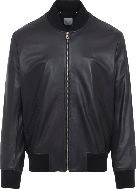  폴 스미스 가죽 자켓 M1R280UT0138879BLACK DIVERS