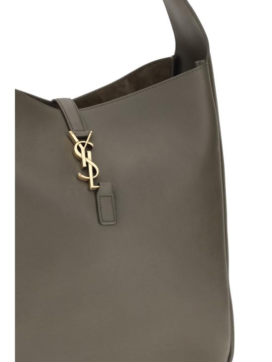26FW 생로랑 LE 5 A 7 서플 라지 그레인드 레더백 753837AAAUQ 3212 GREEN - SAINT LAURENT