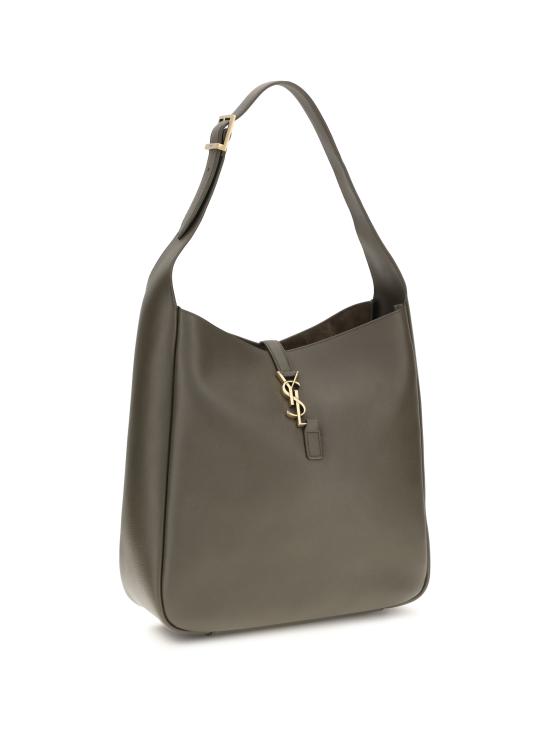 26FW 생로랑 LE 5 A 7 서플 라지 그레인드 레더백 753837AAAUQ 3212 GREEN - SAINT LAURENT