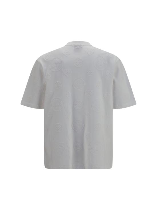 26FW 카사블랑카 반팔 티셔츠 MPF26JTS04402 WHITE - CASABLANCA