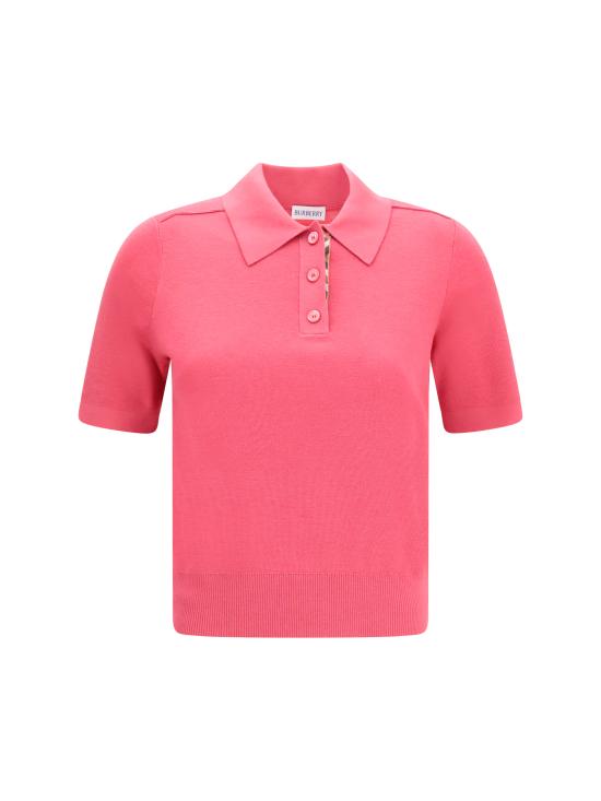 26FW 버버리 폴로 티셔츠 8127146 C5332 PINK