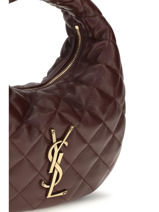 26FW 생로랑 이카리노 퀼티드 나파 토트백 851689AAANG 6197 BROWN - SAINT LAURENT