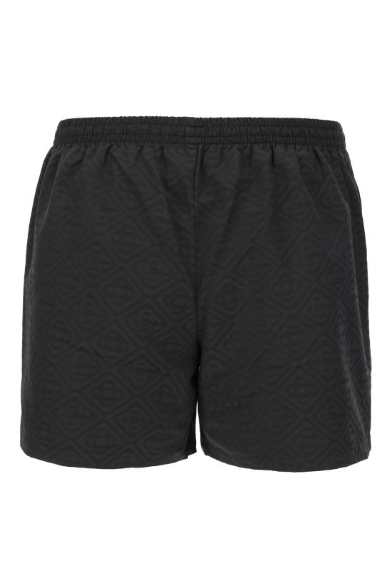 26FW 카사블랑카 스윔팬츠 MPF26TR224 02 MONOGRAM BLACK - CASABLANCA