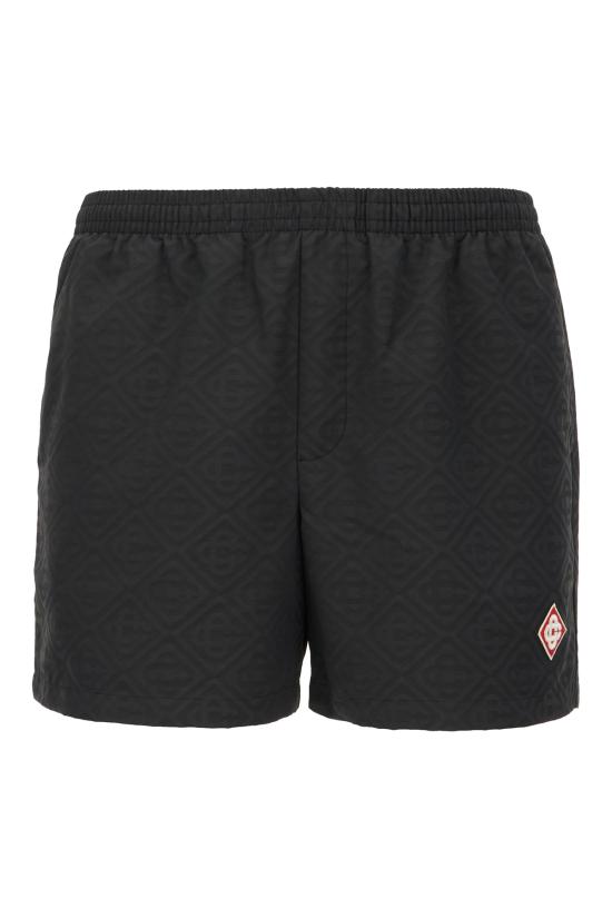 26FW 카사블랑카 스윔팬츠 MPF26TR224 02 MONOGRAM BLACK
