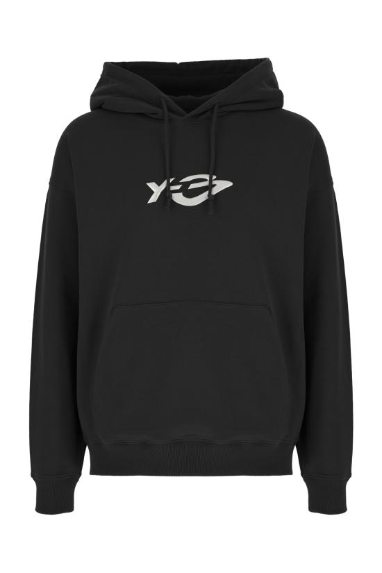 26FW 아디다스 Y3 후드 티셔츠 KR1070 BLACK