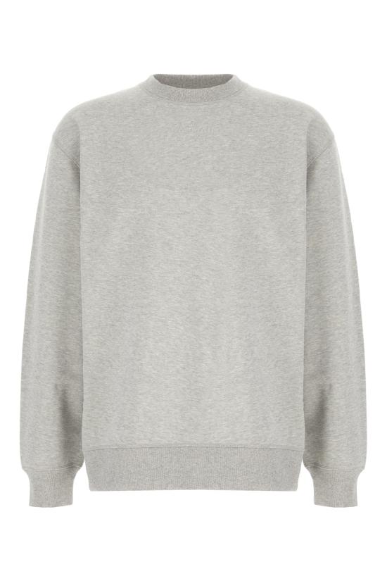 26FW 발망 후드 티셔츠 HH1JQ130BD10 YHD GRIS CHINE
