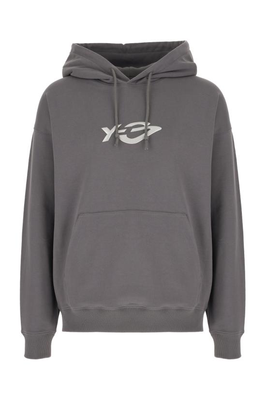 26FW 아디다스 Y3 후드 티셔츠 KZ0841 GREY FIVE
