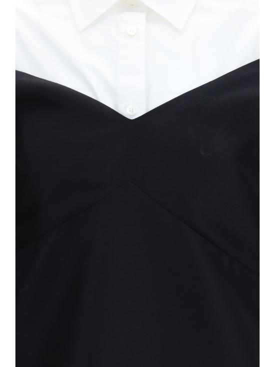 26FW 발렌시아가 원피스 A00296TUT22 1000 BLACK - BALENCIAGA