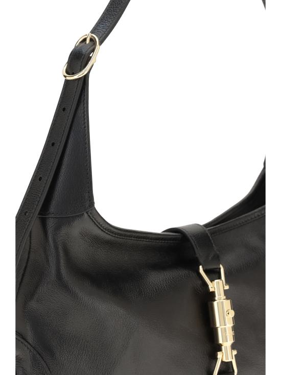 26FW 구찌 재키 1961 미디움 숄더백 863136AAGDJ 1000 BLACK - GUCCI