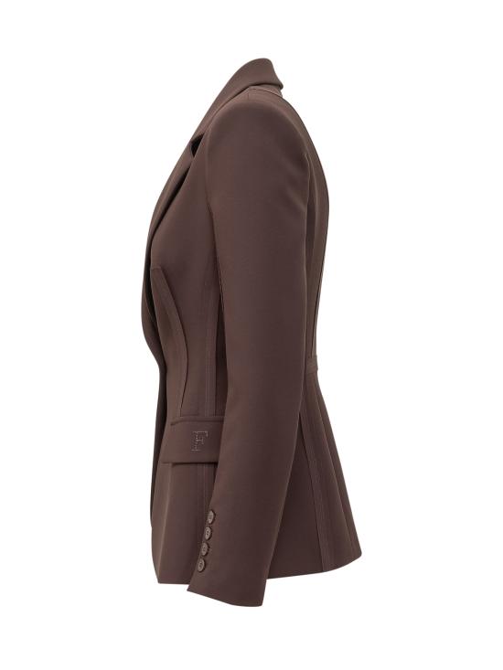 26SS 엘리자베타프랜치 수트 자켓 GI21661E2 644 CACAO - ELISABETTA FRANCHI