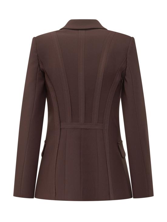 26SS 엘리자베타프랜치 수트 자켓 GI21661E2 644 CACAO - ELISABETTA FRANCHI