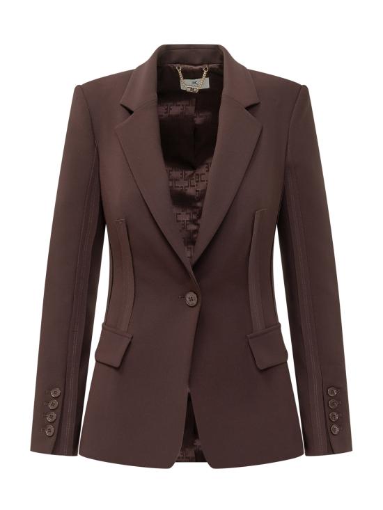 26SS 엘리자베타프랜치 수트 자켓 GI21661E2 644 CACAO