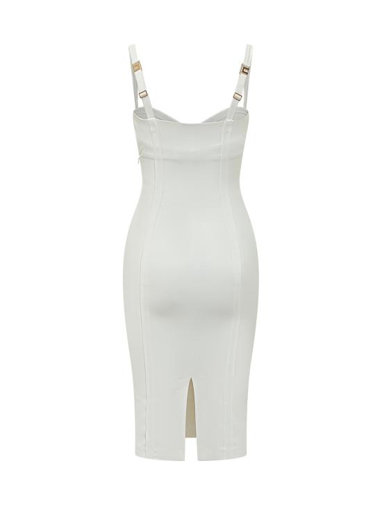 26SS 엘리자베타프랜치 원피스 AB91861E2 360 AVORIO - ELISABETTA FRANCHI