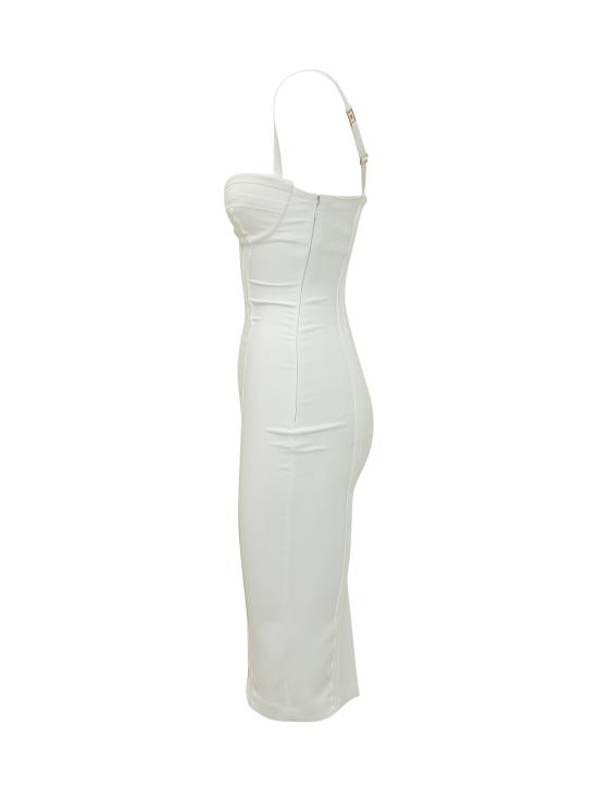 26SS 엘리자베타프랜치 원피스 AB91861E2 360 AVORIO - ELISABETTA FRANCHI