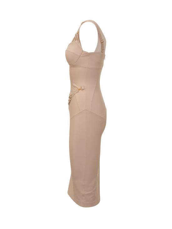 26SS 엘리자베타프랜치 원피스 AB87061E2 EA1 NUDE - ELISABETTA FRANCHI