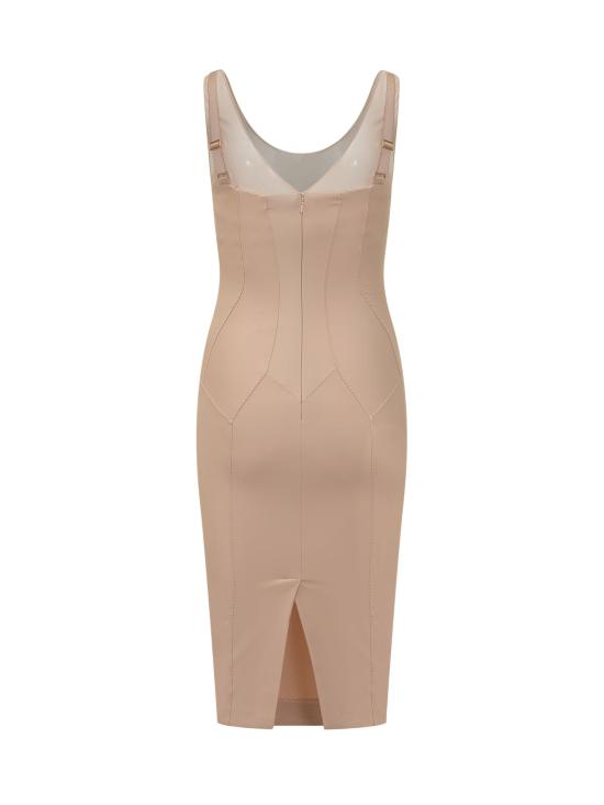 26SS 엘리자베타프랜치 원피스 AB87061E2 EA1 NUDE - ELISABETTA FRANCHI