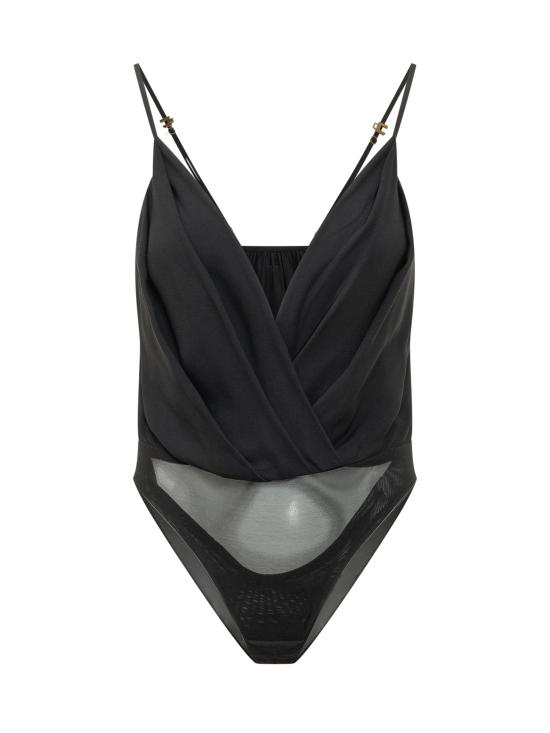26SS 엘리자베타프랜치 바디수트 티셔츠 BO01461E2 110 NERO