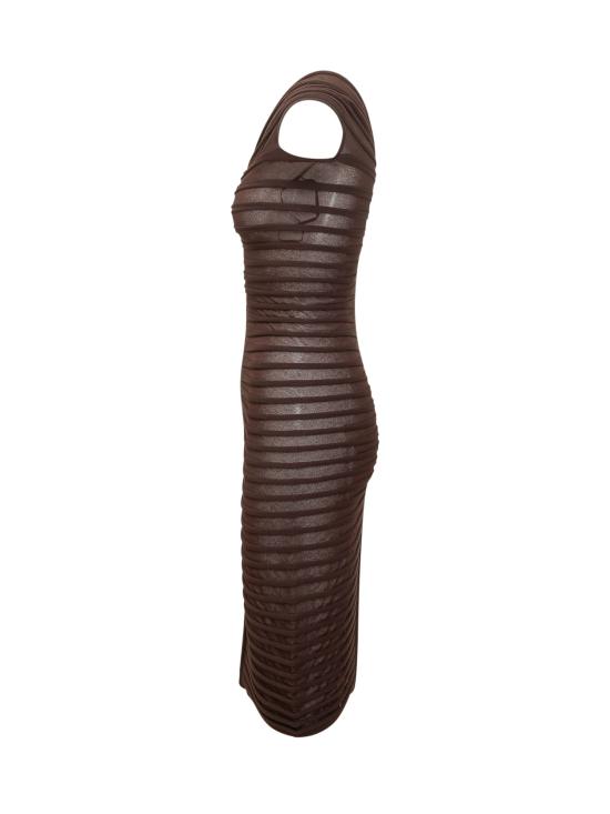 26SS 엘리자베타프랜치 원피스 AM26T62E2 644 CACAO - ELISABETTA FRANCHI