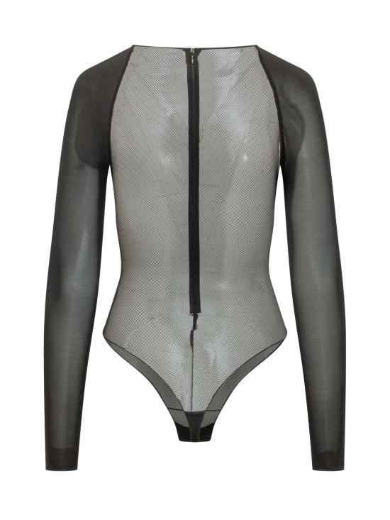 26SS 엘리자베타프랜치 바디수트 티셔츠 BO01061E2 110 NERO - ELISABETTA FRANCHI