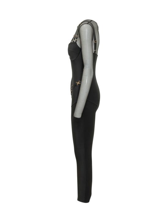 26SS 엘리자베타프랜치 원피스 TU05661E2 110 NERO - ELISABETTA FRANCHI