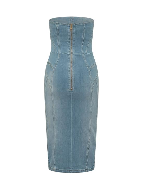 26SS 엘리자베타프랜치 원피스 AJ47D61E2 192 LIGHT BLUE - ELISABETTA FRANCHI