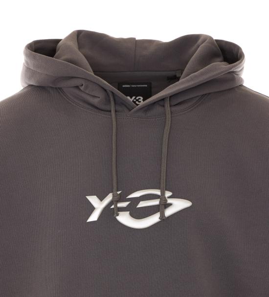 26FW 와이쓰리 후드 티셔츠 KZ0841 GREY Grey - Y-3