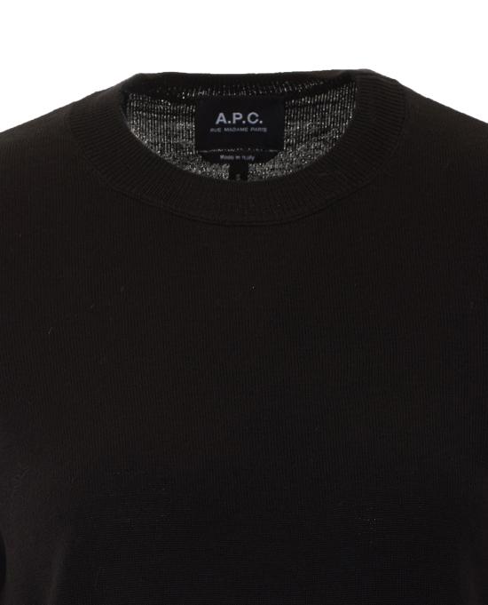 26FW 아페쎄 스웨터 WVAWM F23490 LZZ Black - A.P.C.