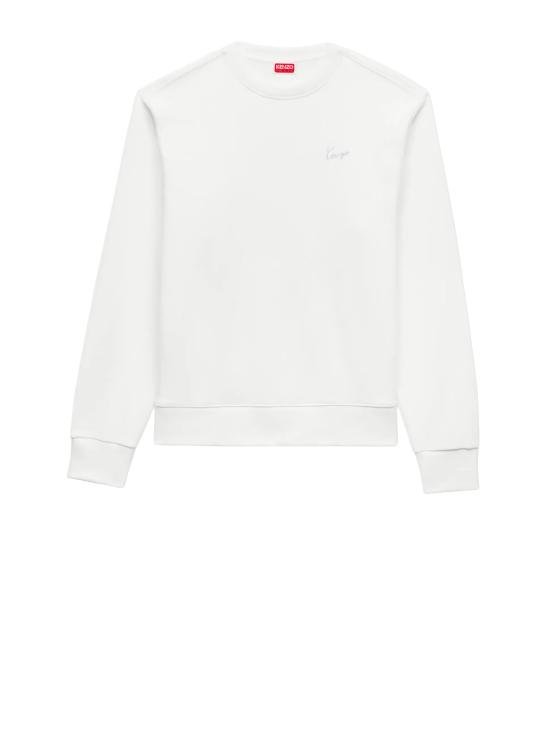 26FW 겐조 긴팔 티셔츠 FG65SW2694MJ 02 OFF WHITE