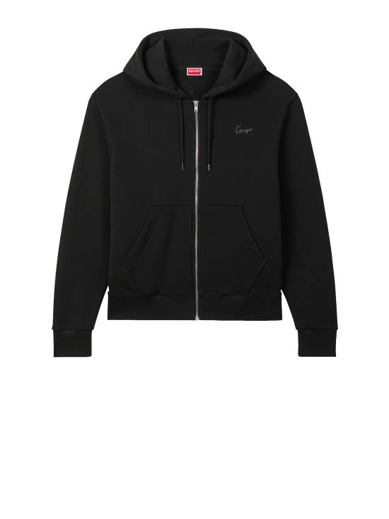 26FW 겐조 후드 티셔츠 FG65HO2644MJ 99J BLACK