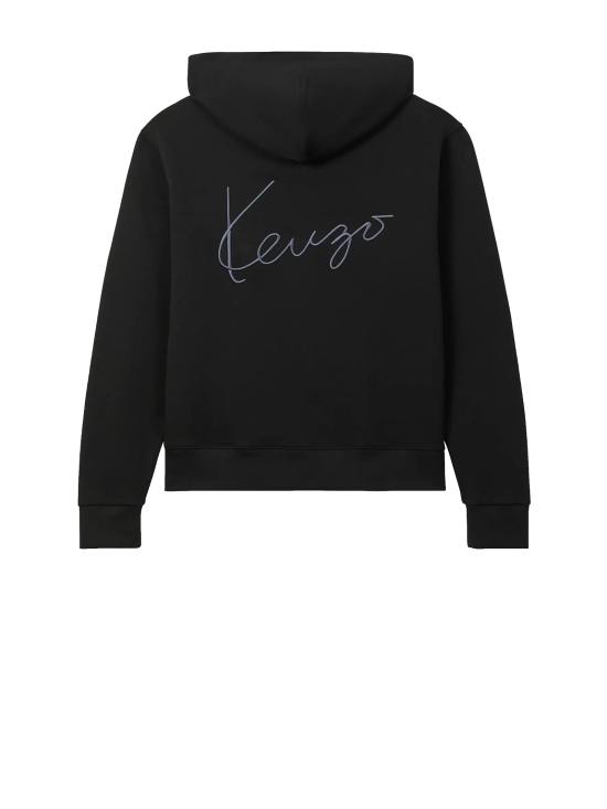 26FW 겐조 후드 티셔츠 FG65HO2644MJ 99J BLACK - KENZO