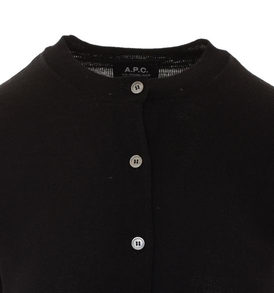 26FW 아페쎄 가디건 WVAWM F22348 LZZ Black - A.P.C.
