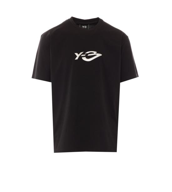 26FW 와이쓰리 반팔 티셔츠 KQ8579 BLACK