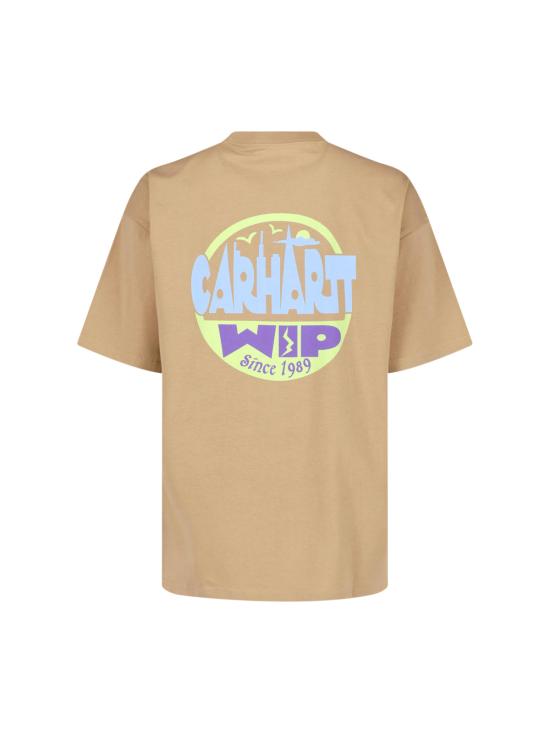 26FW 칼하트 WIP 반팔 티셔츠 I036892 07EXX Beige - CARHARTT WIP