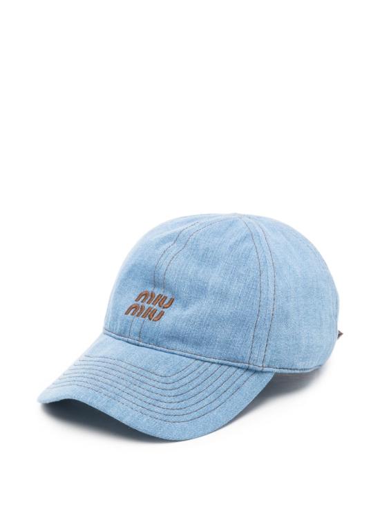26FW 미우미우 모자 5HC369 2G85F0S30 NAVY