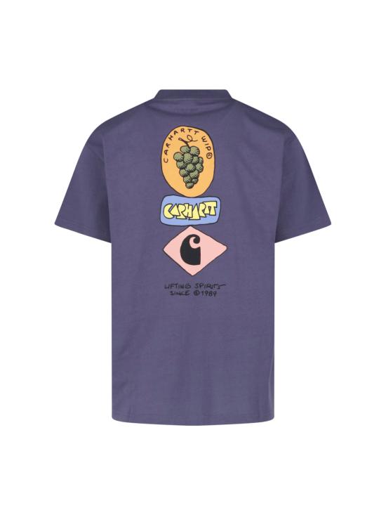 26FW 칼하트 WIP 반팔 티셔츠 I036902 3RIXX Violet - CARHARTT WIP