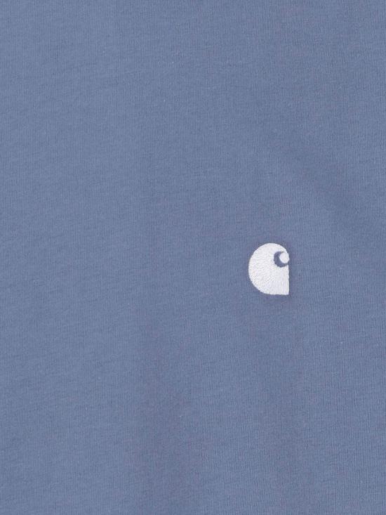 26FW 칼하트 WIP 숏슬리브 매디슨 티셔츠 I033000 3S2XX Blue - CARHARTT WIP