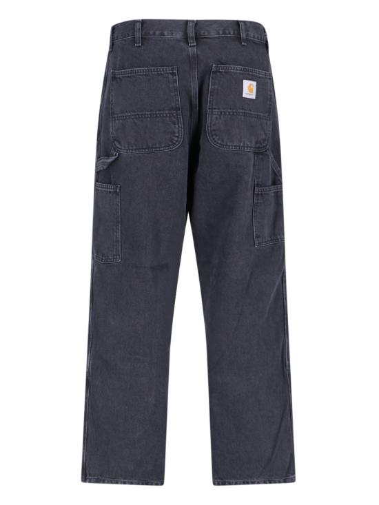 26FW 칼하트 WIP 스미스 데님 더블 니 팬츠 I032699 8906 Black - CARHARTT WIP