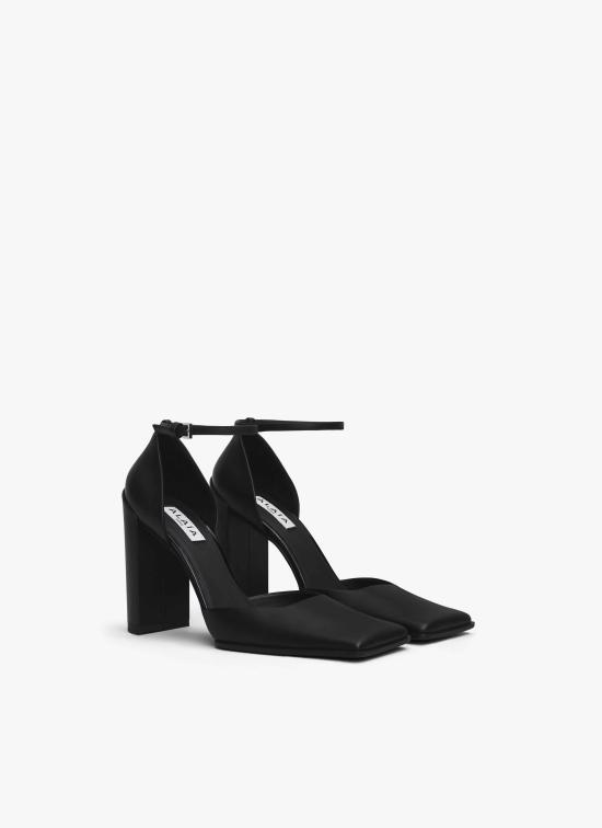 25FW 알라이아 힐/펌프스 AA3E1008I049999 Black - ALAIA