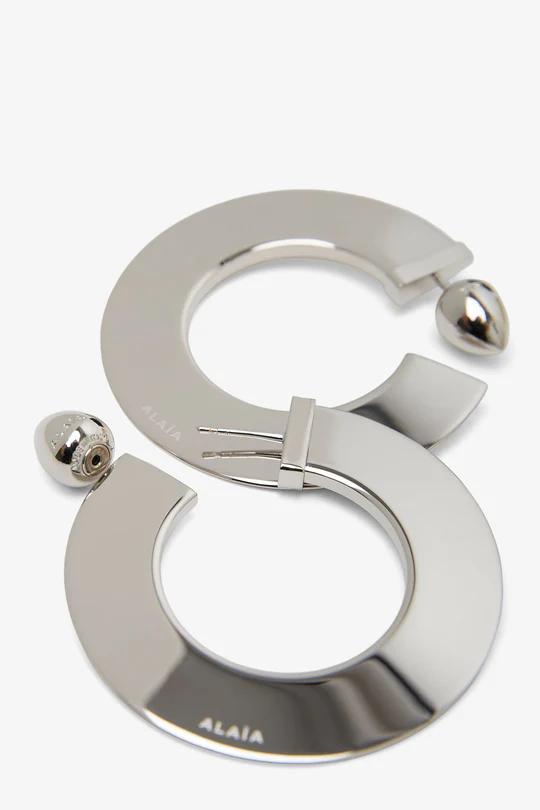 26FW 알라이아 이어링 AAJE1019E006210 Silver - ALAIA