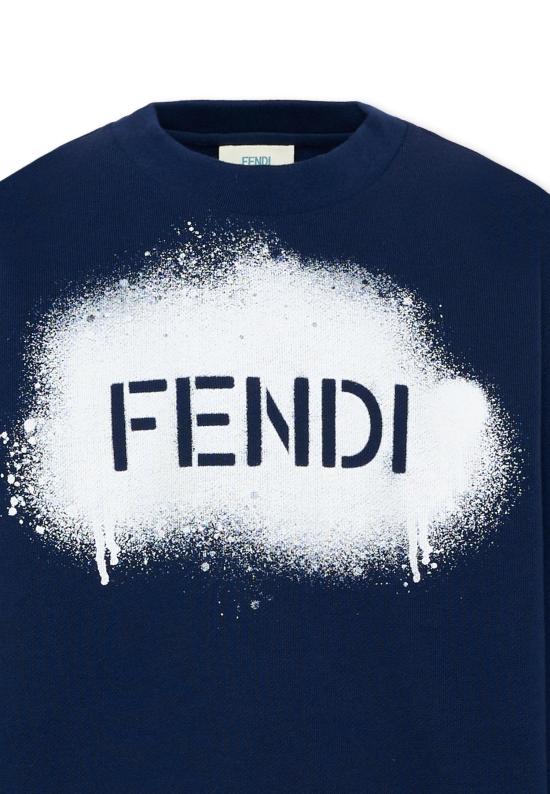 26FW [키즈] 펜디 니트/스웻셔츠 JUH118 5V0 F1PMC BLUE - FENDI