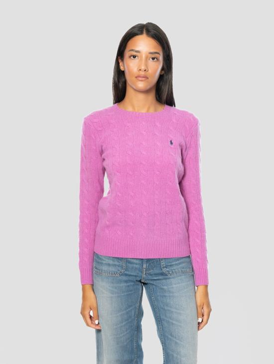 26FW 랄프 로렌 스웨터 미스토 캐시미어 카르도 소재의 Maglia a Trecce