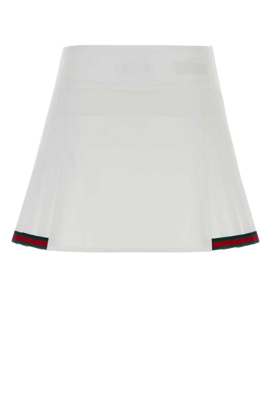 26SS 구찌 스커트 846659ZAJP1 9000 White - GUCCI