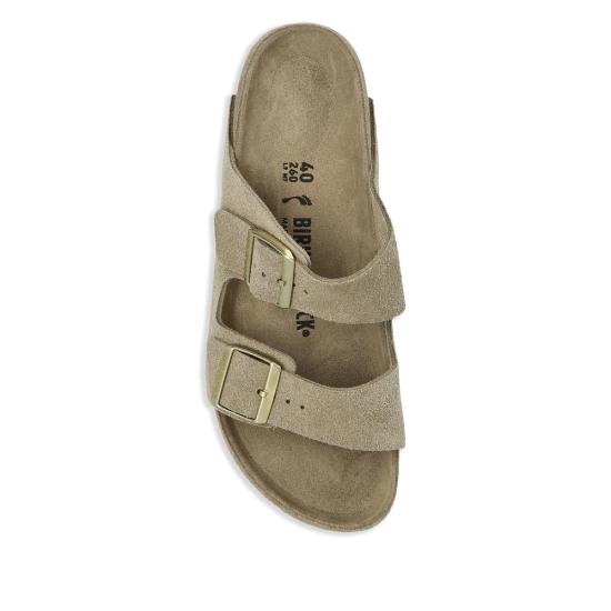 26FW 버켄스탁 뮬/슬리퍼 1018443 ARIZONA TAUPE BROWN - BIRKENSTOCK