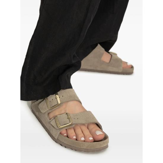 26FW 버켄스탁 뮬/슬리퍼 1018443 ARIZONA TAUPE BROWN - BIRKENSTOCK